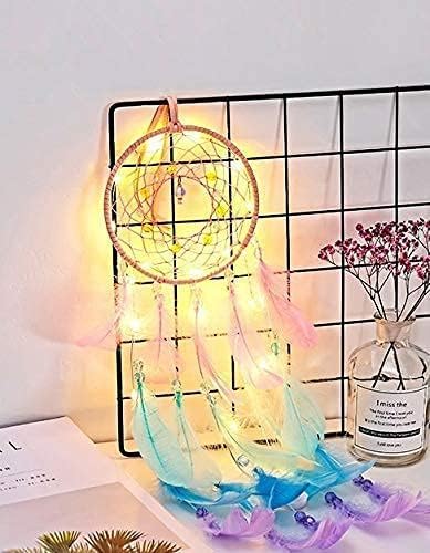 Dream Catcher Wall Decor with LED Light