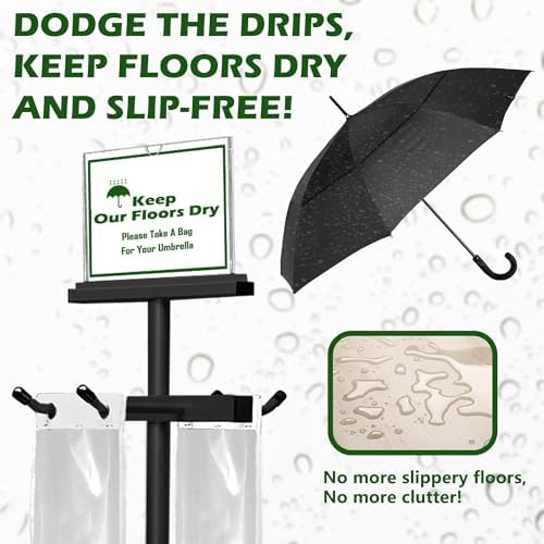 Montex Umbrella Bag Stand with 210 Bags