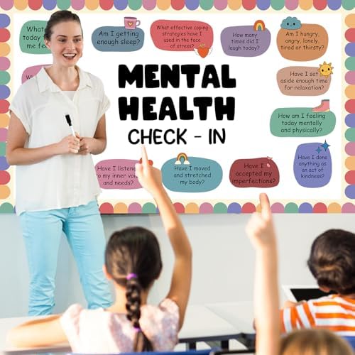 Mental Health Bulletin Board Set Classroom Decor