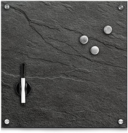 Zeller Memo Board Charcoal 40x40cm