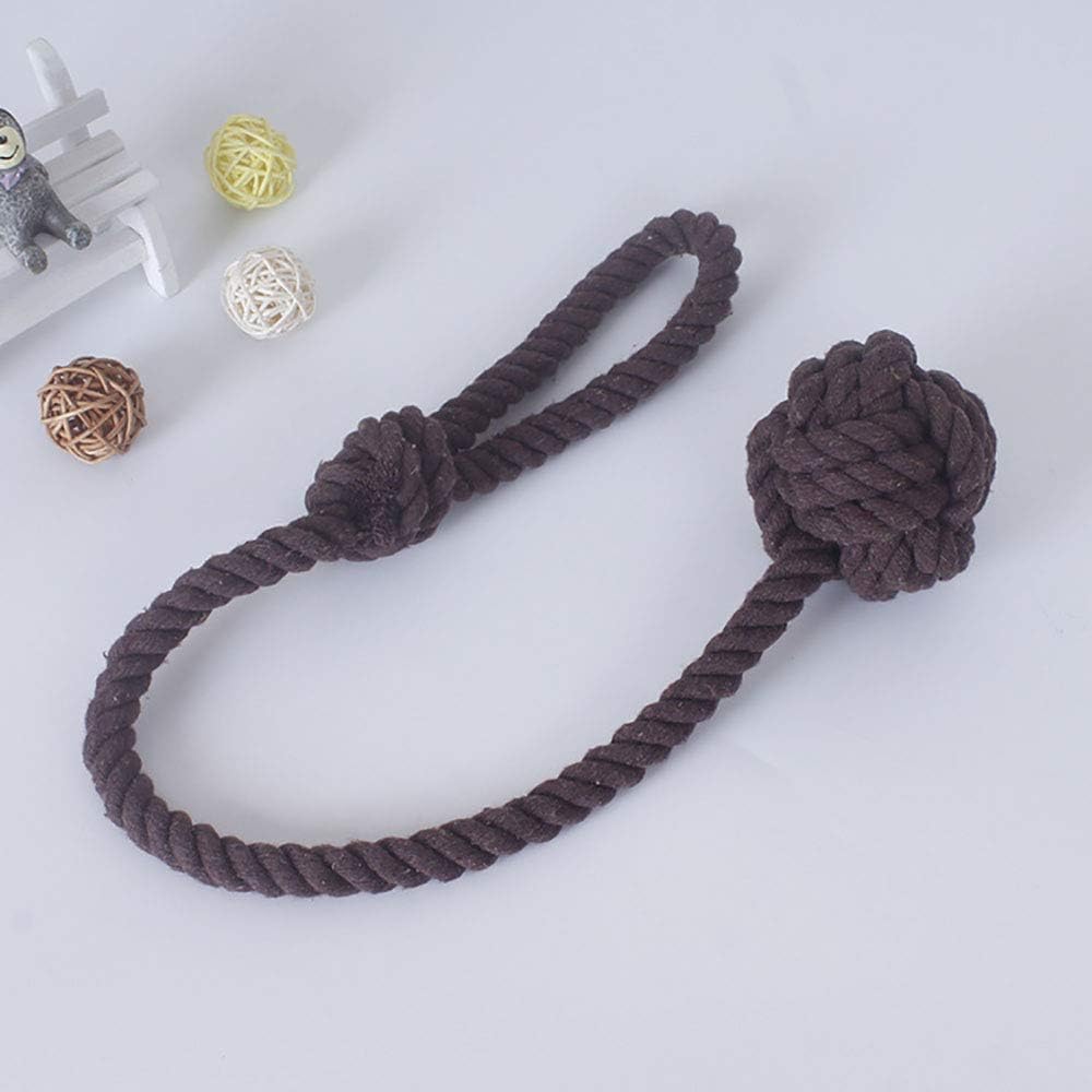 Melaluxe 2 Pack Curtain Tiebacks - Heavy Duty Dark Coffee Holdbacks