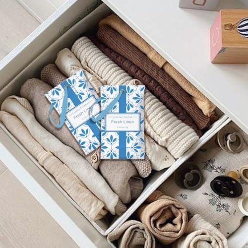 SCENTORINI Linen Scented Sachets 14-Pack Wardrobe Freshener