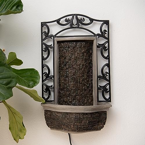 XBrand 3031 H Wall Mounted Waterfall Fountain with Pump