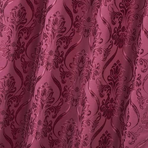 All American Collection 4 Piece Drape Set with Valance and Sheer