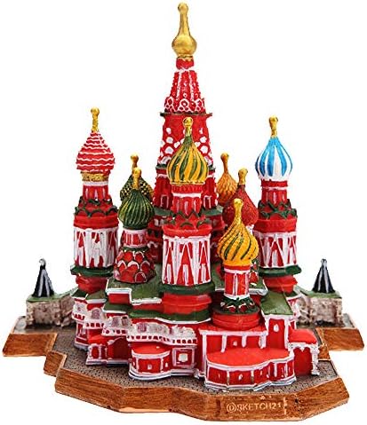 Saint Basils Cathedral Resin Model Collectible Figurine