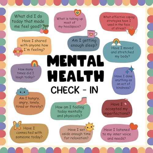 Mental Health Bulletin Board Set Classroom Decor