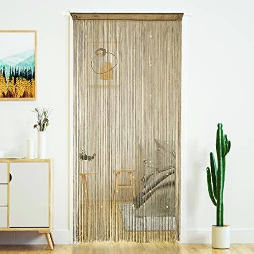 YaoYue Beaded Curtain Door String for Privacy Decor
