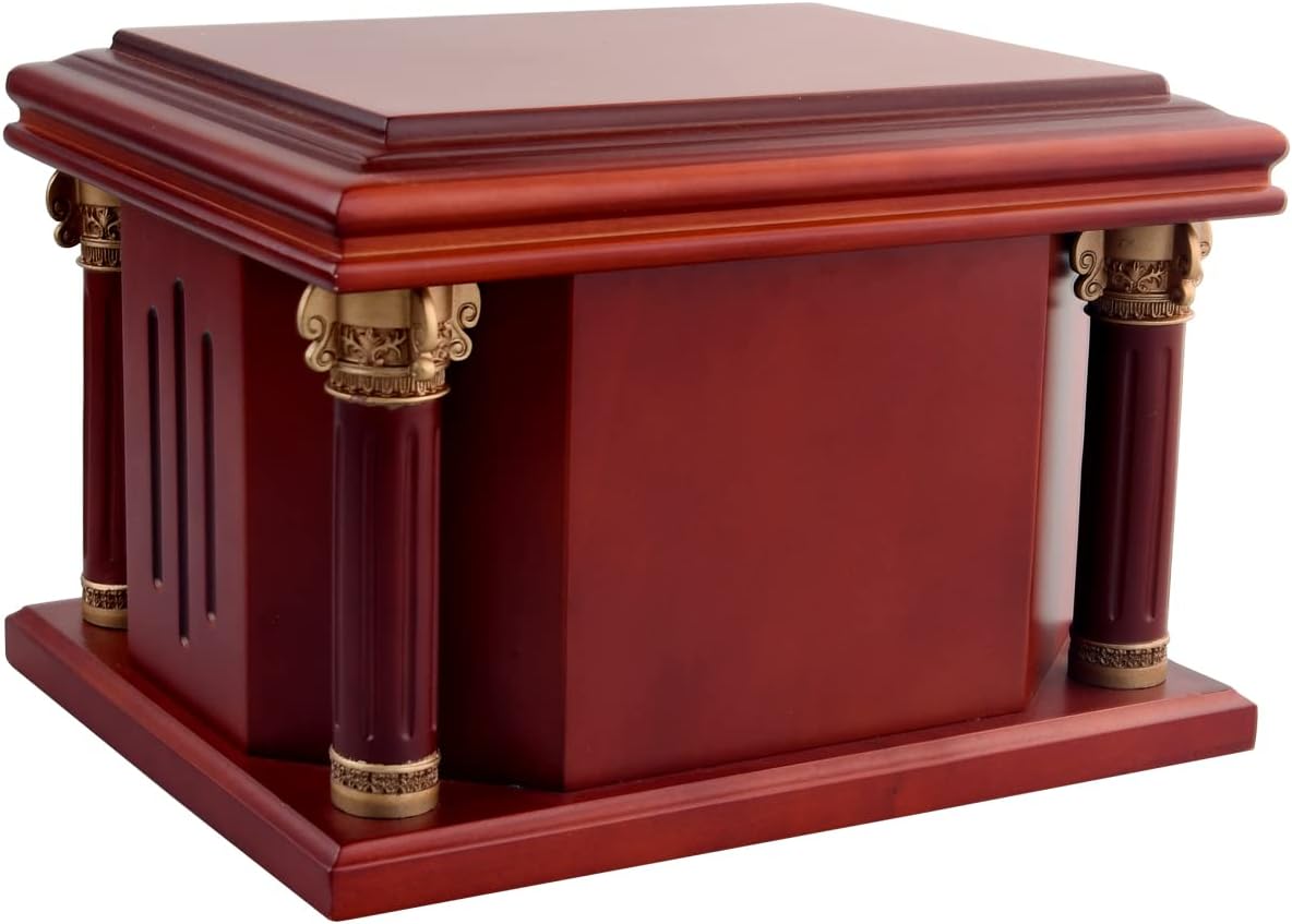 MAKEYS Wood Keepsake Urns for Adult Ashes