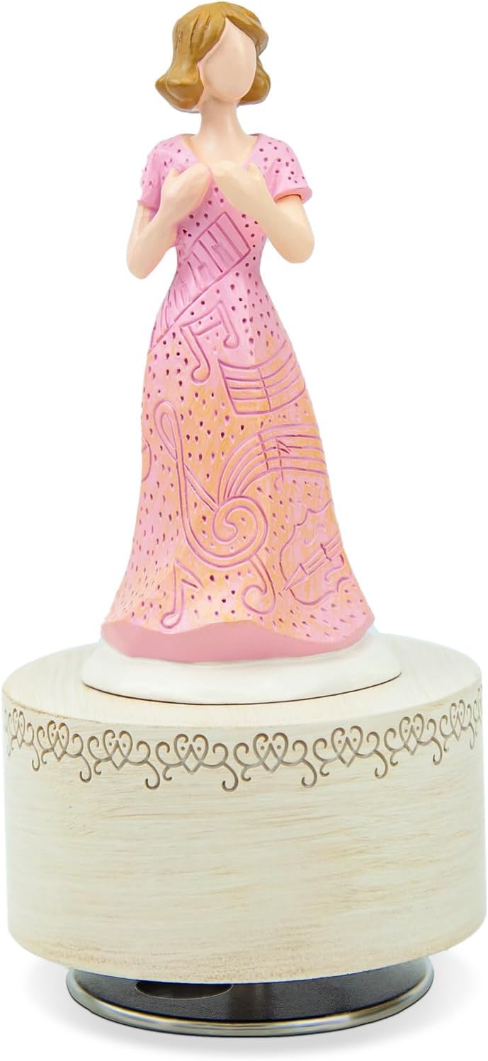 Hand-Painted Resin Music Box for Girls and Women