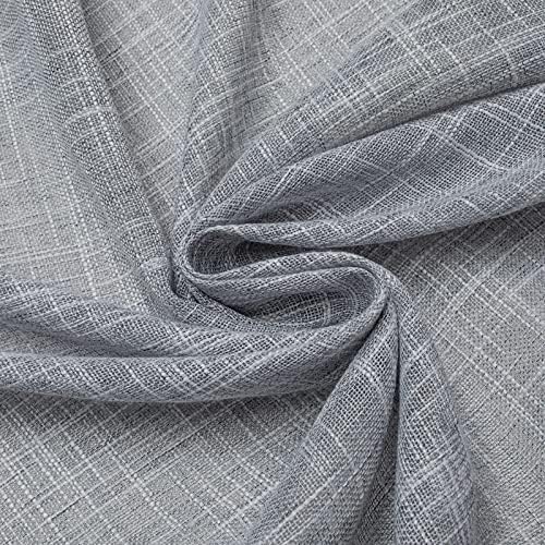 Beda Home Tassel Linen Swag Curtain Valance for Farmhouse Kitchen