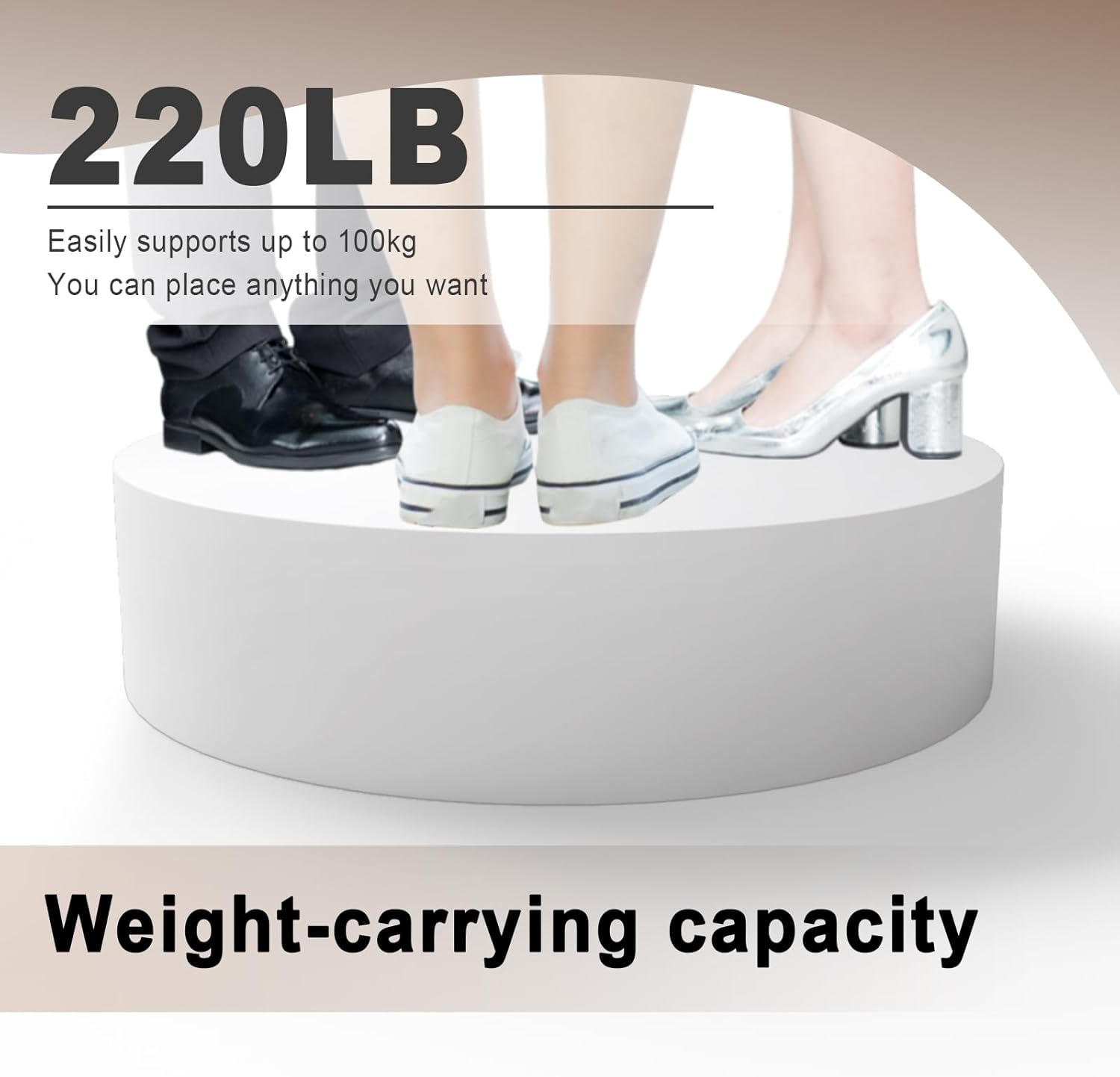 Jueraori 236x59in Round Display Pedestal Stand
