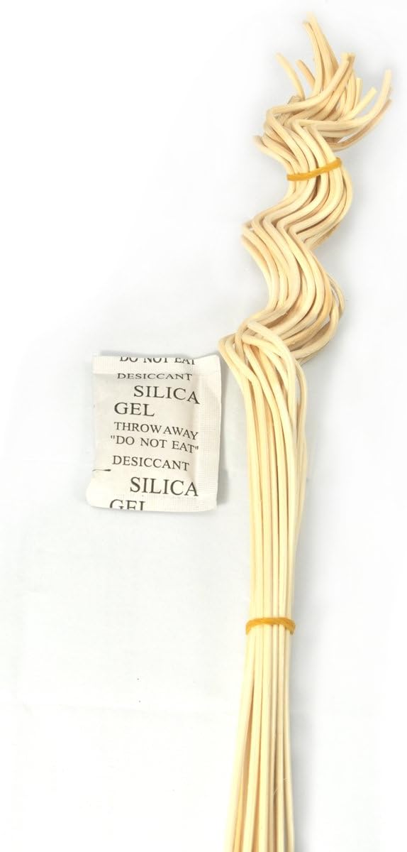 Ougual Wavy Reed Diffuser Sticks 20 Pieces