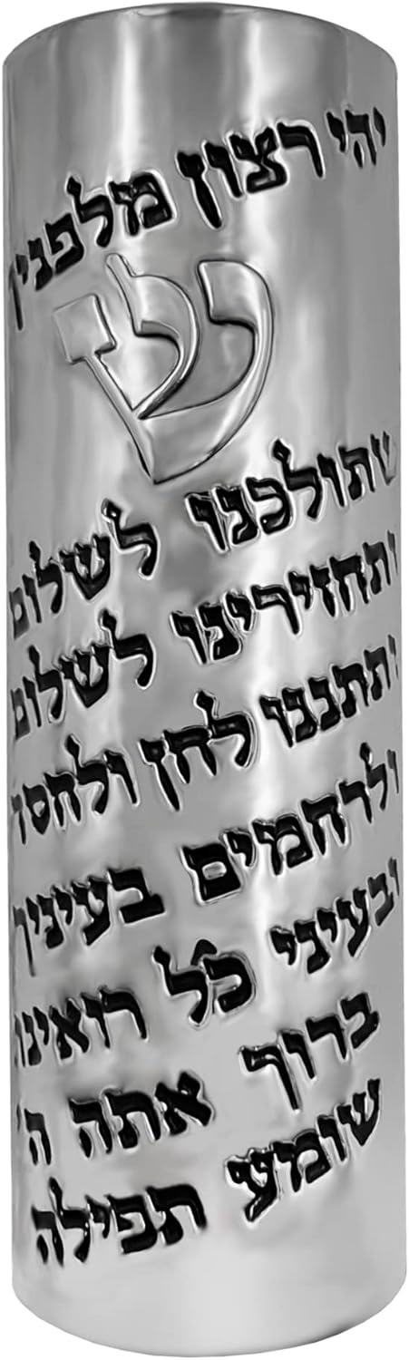 Talisman4u Protection Car Mezuzah with Hebrew Travelers Prayer Scroll