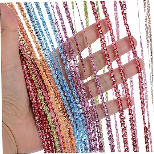 Wedhapy Door Fly Screen Curtain 3937x7874 Inch Tassel Style