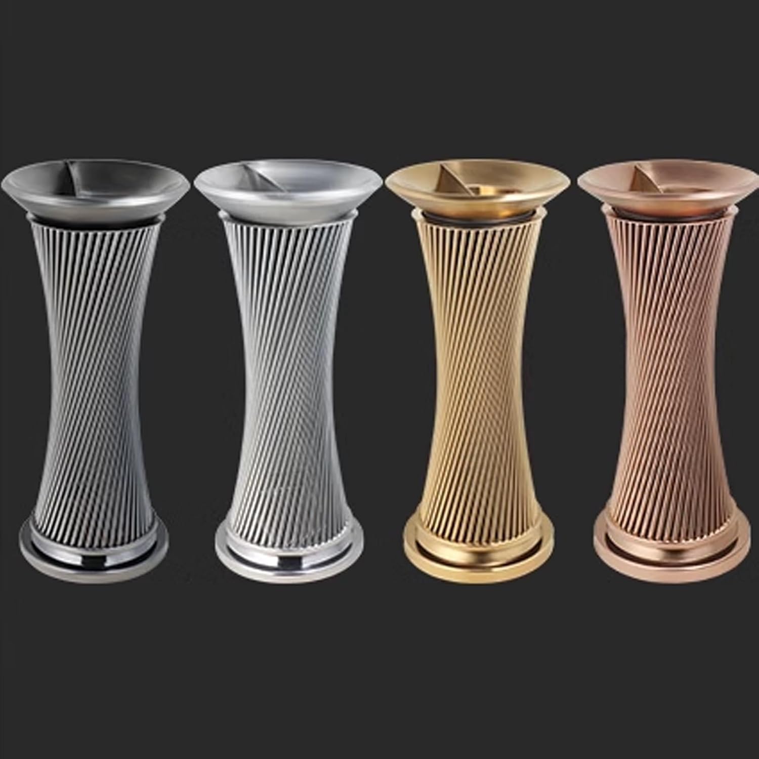 AZENHUA Vertical Small Floor Standing Ashtray