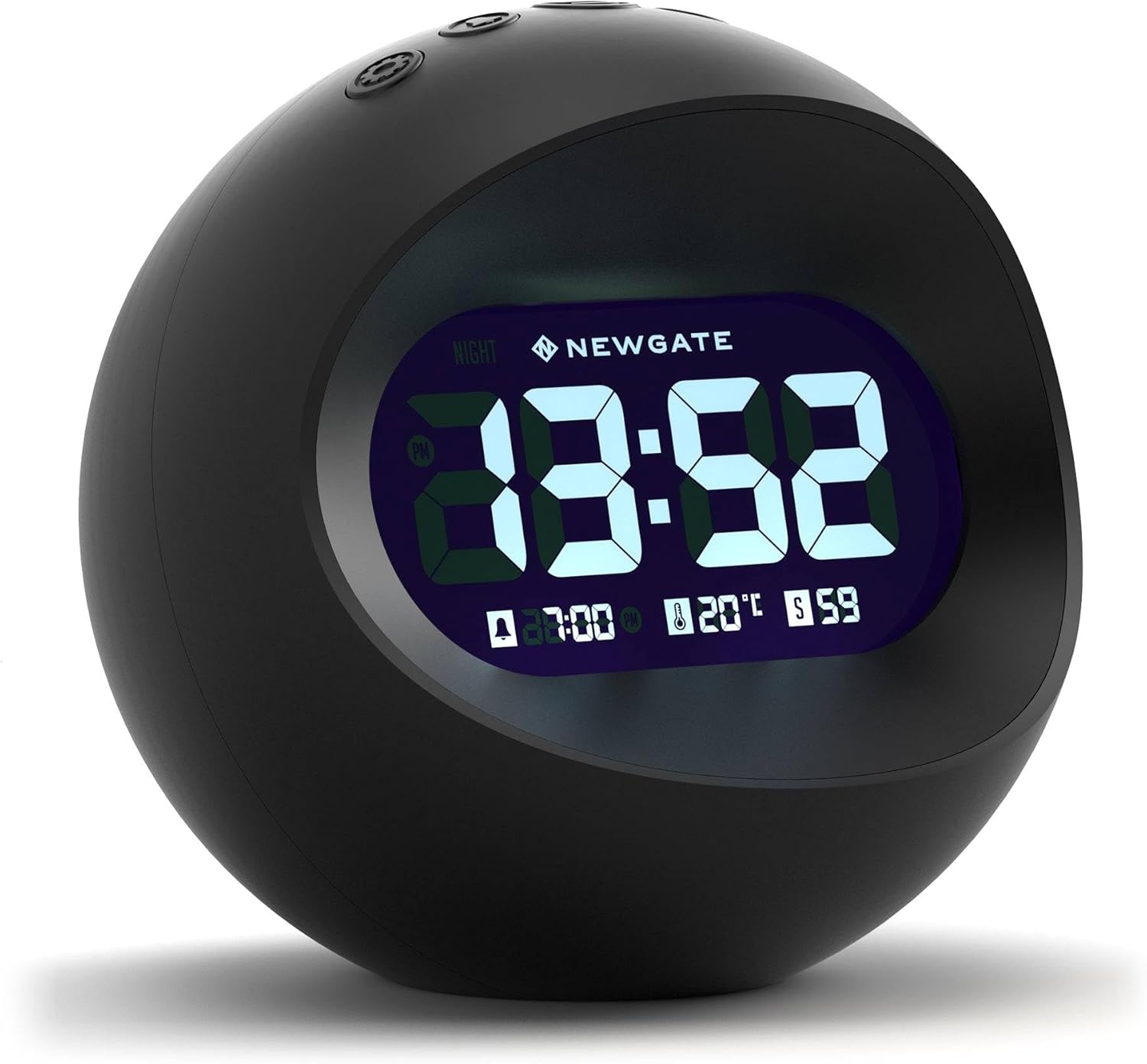NEWGATE Centre of The Earth Alarm Clock with Retro Design