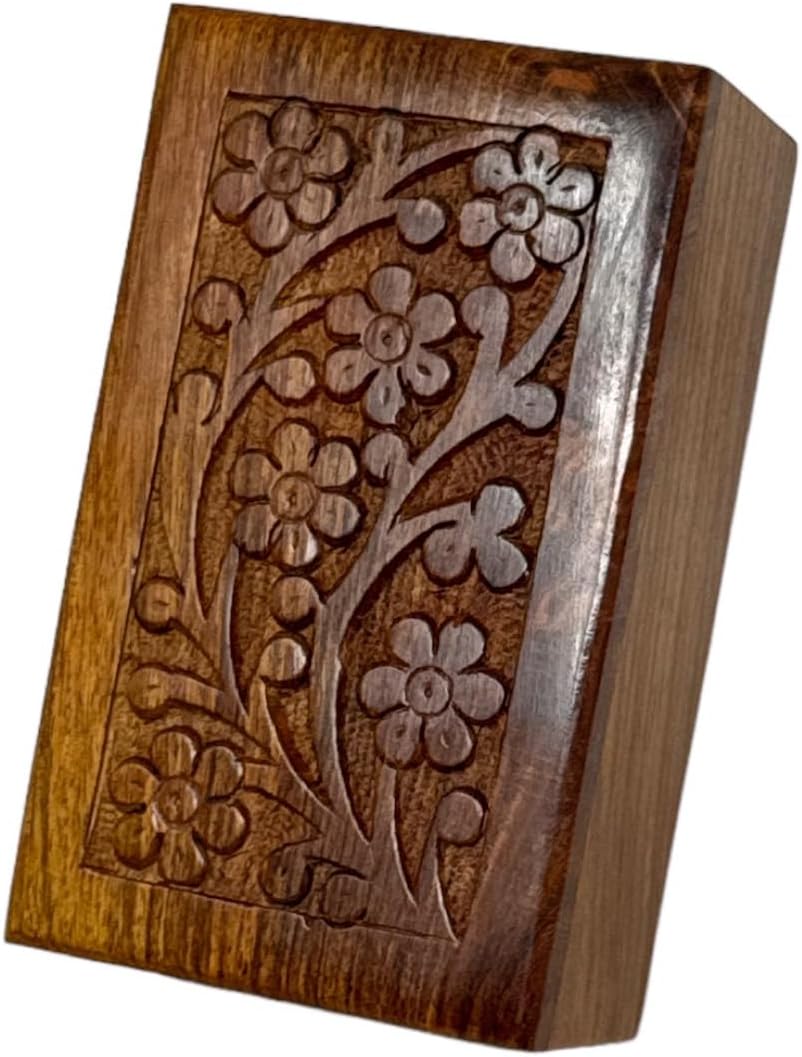 Handmade Wooden Cremation Urns for Human and Pet Ashes