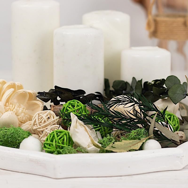 Dried Assorted Potpourri Vase Fillers with Vanilla Scent