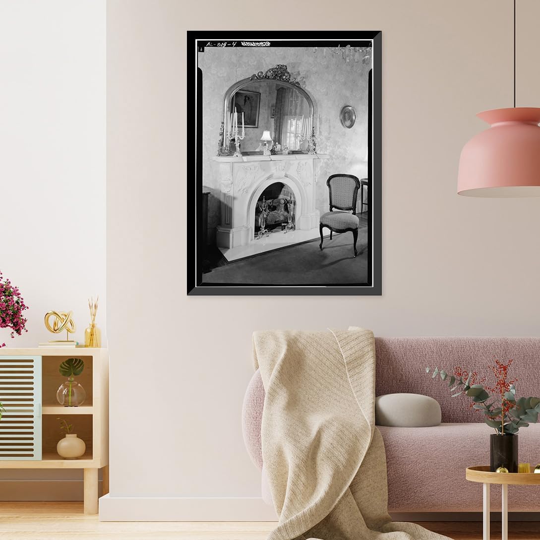 Historic Framed Print of Macy-Adams House