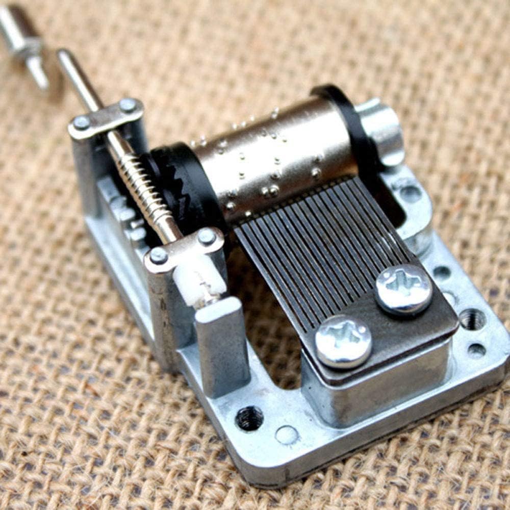 3 Pack Music Box Movement Hand Crank DIY Musical Mechanism Replacement