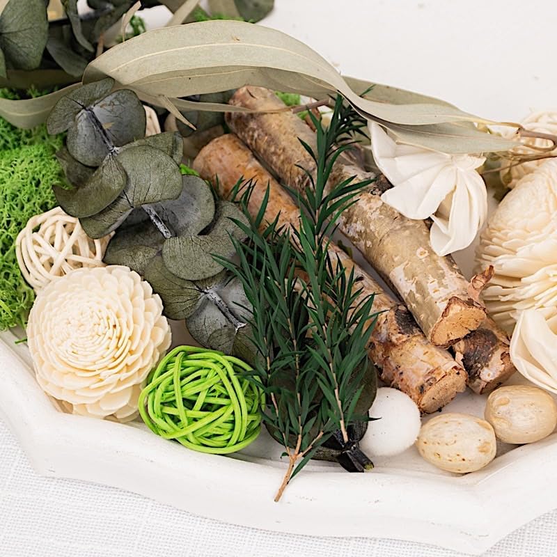 Dried Assorted Potpourri Vase Fillers with Vanilla Scent