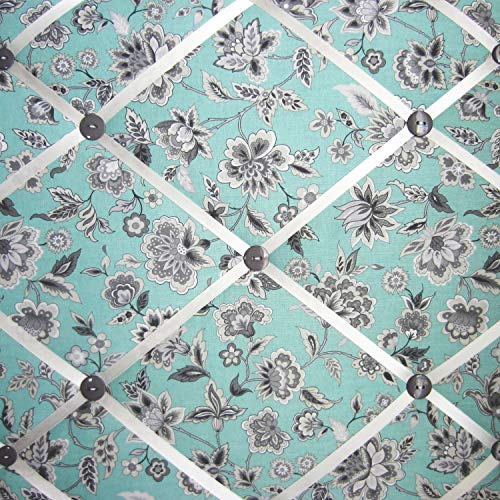 16x20 French Memory Board Bow Board Green Floral