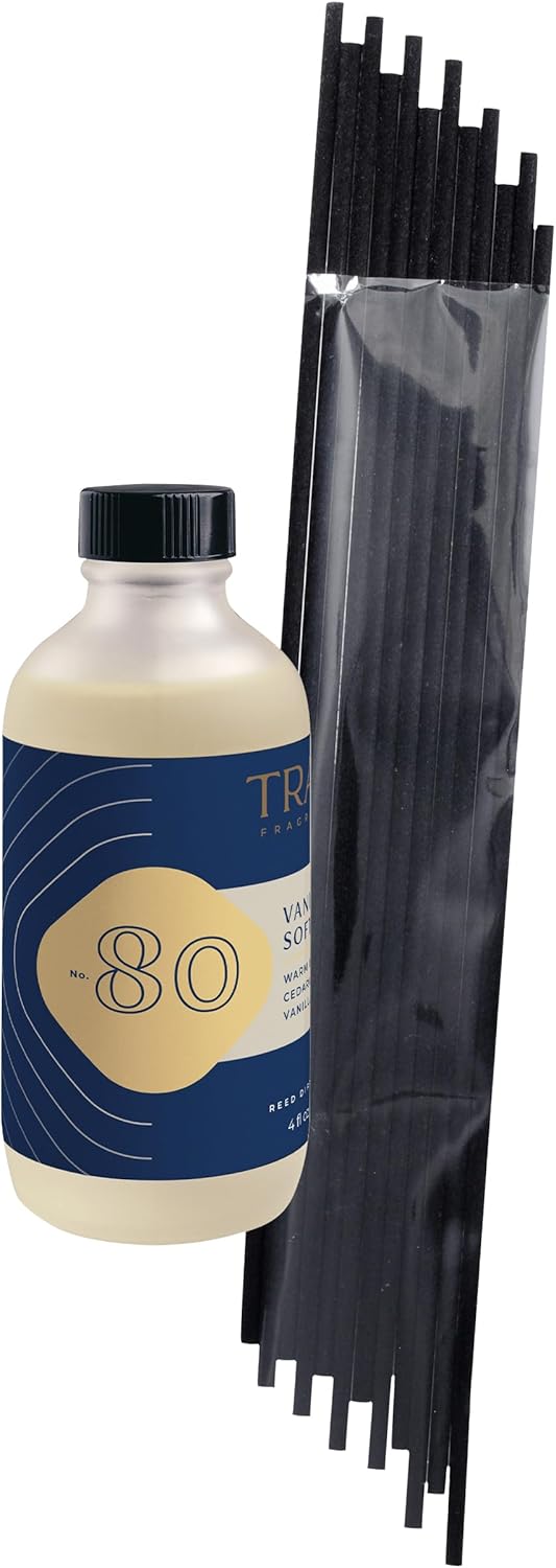 TRAPP No 80 Vanilla Soft Musk Reed Diffuser Refill