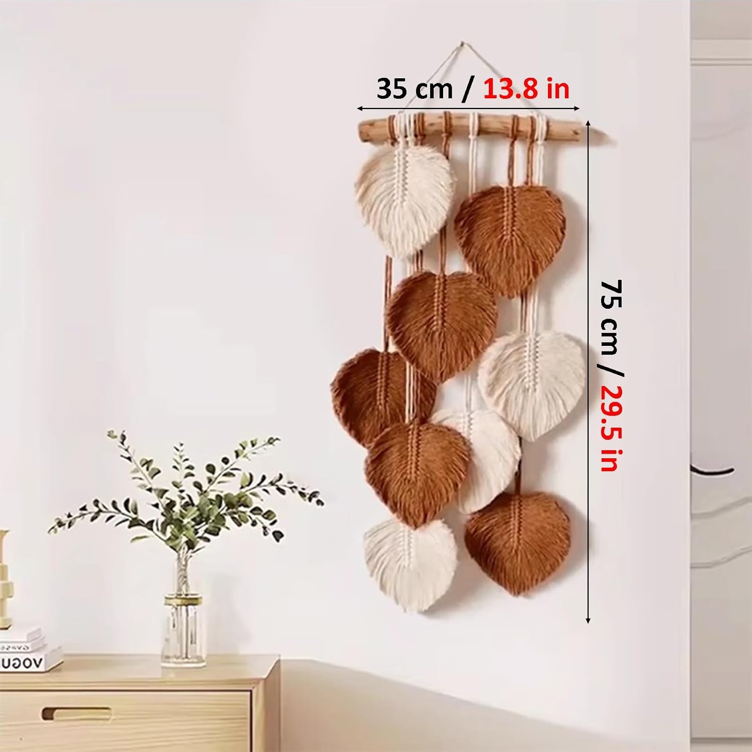 Macrame Curtains for Doorway and Wall Decoration