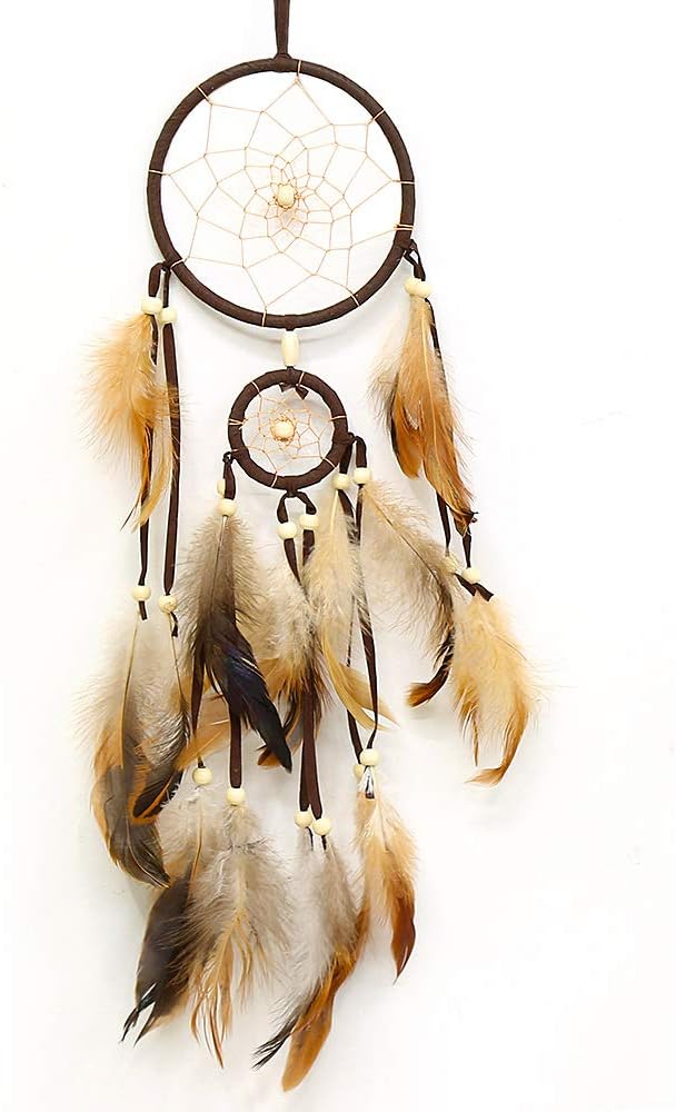 Feather Dream Catcher Native American Wall Hanging Decor