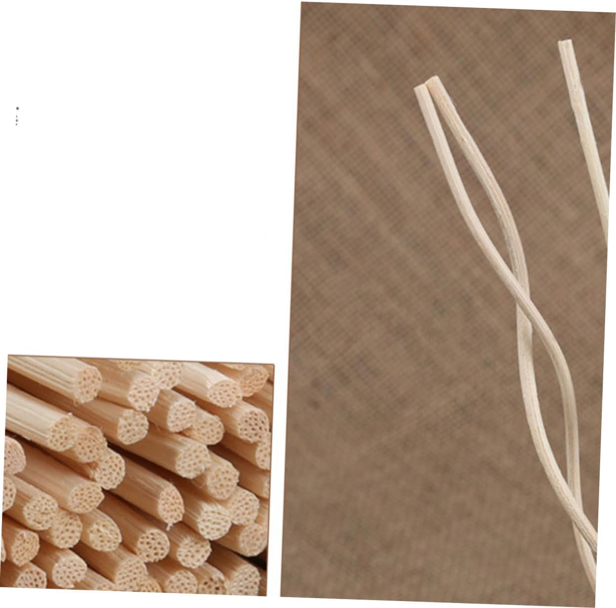 20pcs Wavy Rattan Aroma Diffuser Sticks for Home