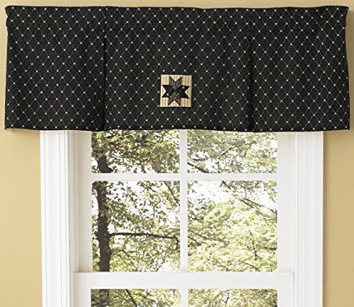 Park Designs Carrington Valance 45x15 Lined Pleated