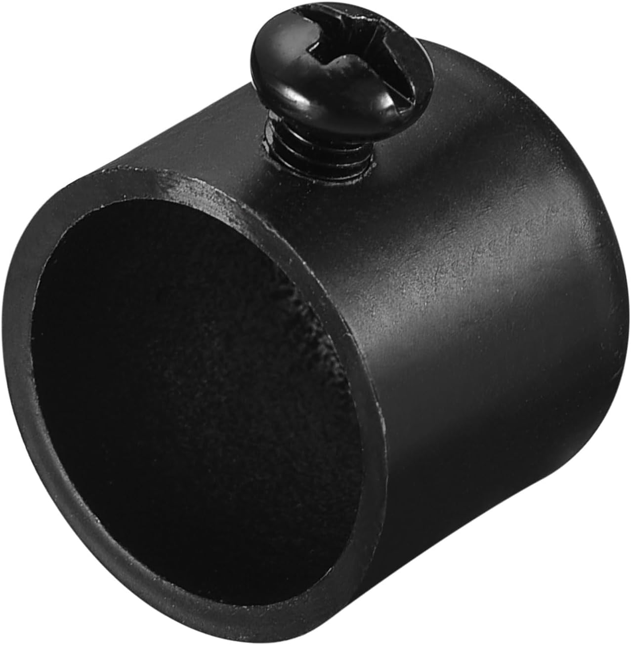 Uxcell Curtain Rod Ends 6Pcs Iron Black Finial