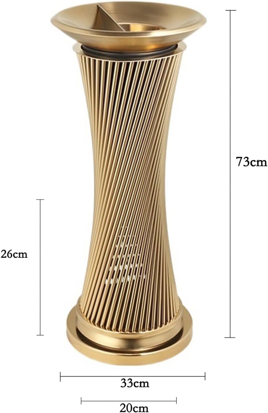 AZENHUA Vertical Small Floor Standing Ashtray