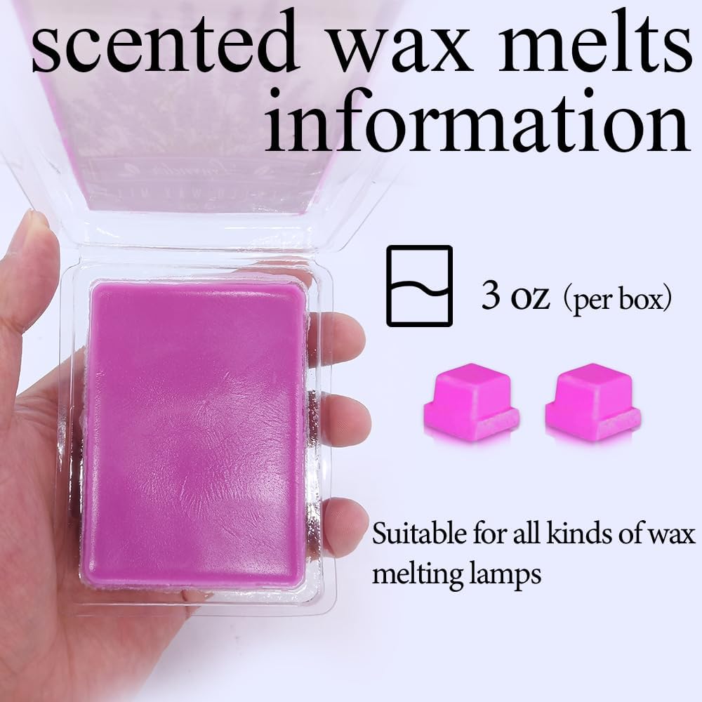Scented Wax Melts 8 Pack with 8 Unique Fragrances