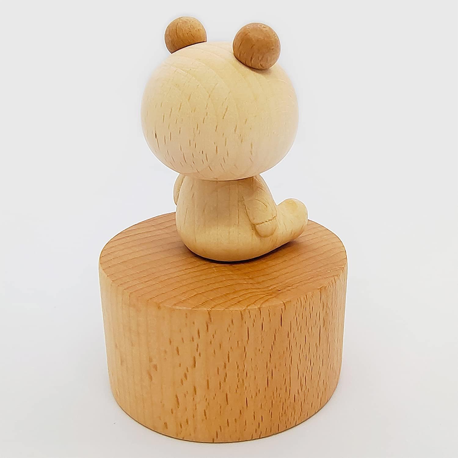 Cute Little Bear Mini Music Box Musical Gift for Kids and Friends