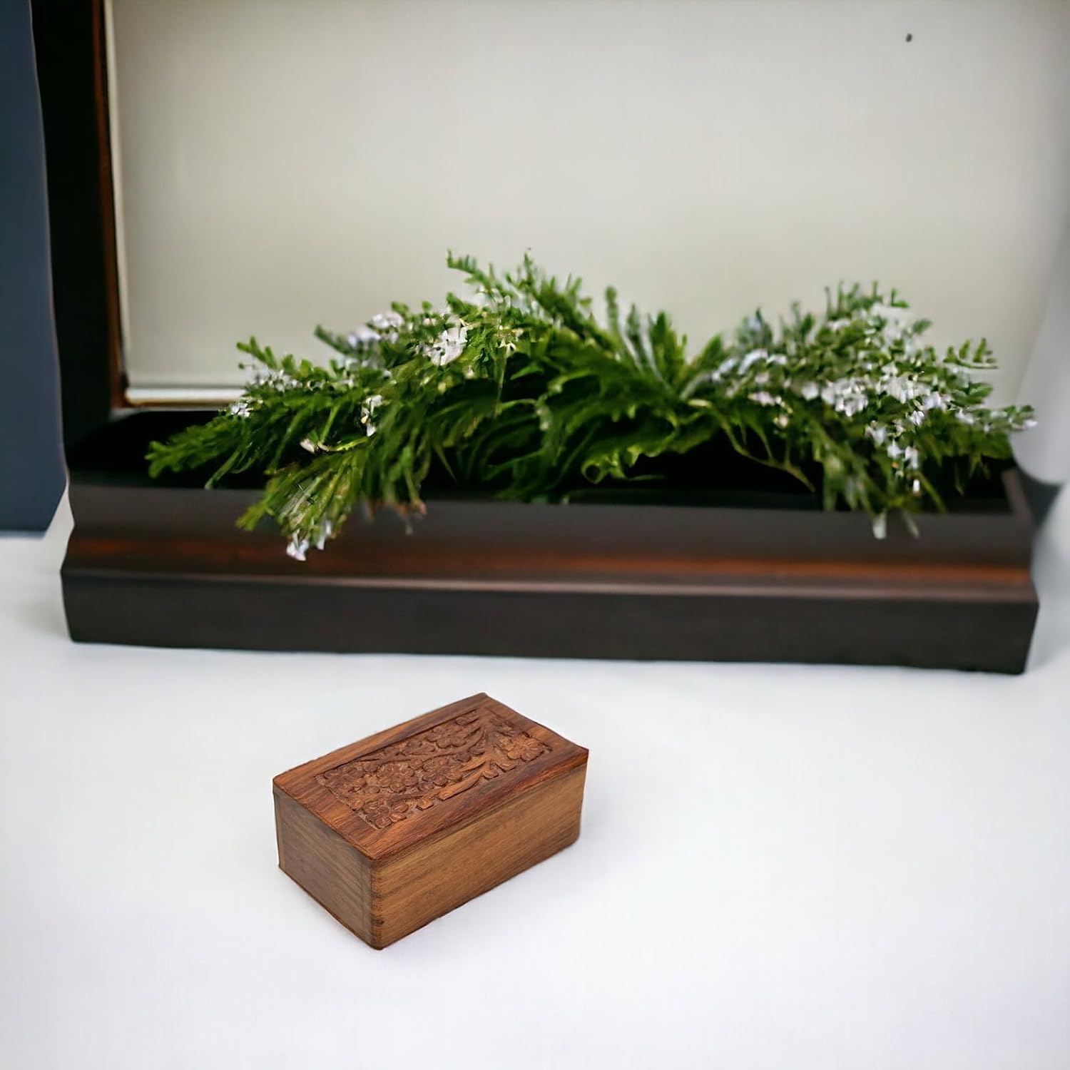 Handmade Wooden Cremation Urns for Human and Pet Ashes