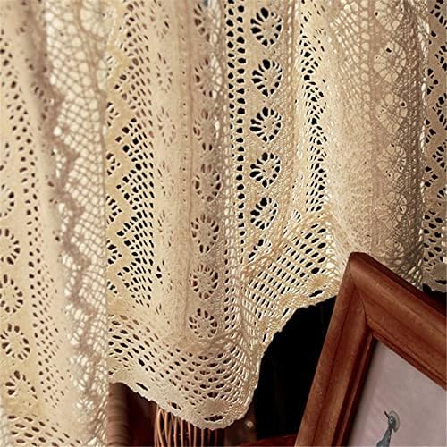 Rustic Crochet Valance for Kitchen Window
