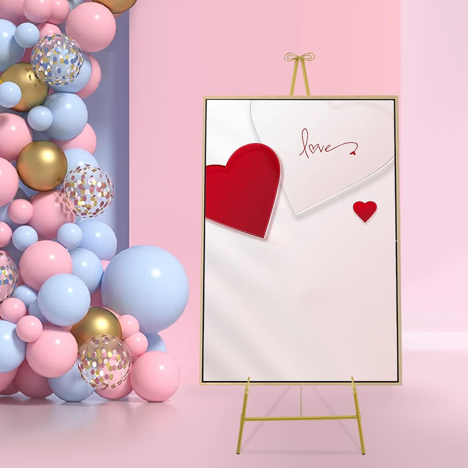 2146 X 6161 Gold Display Easel Stand