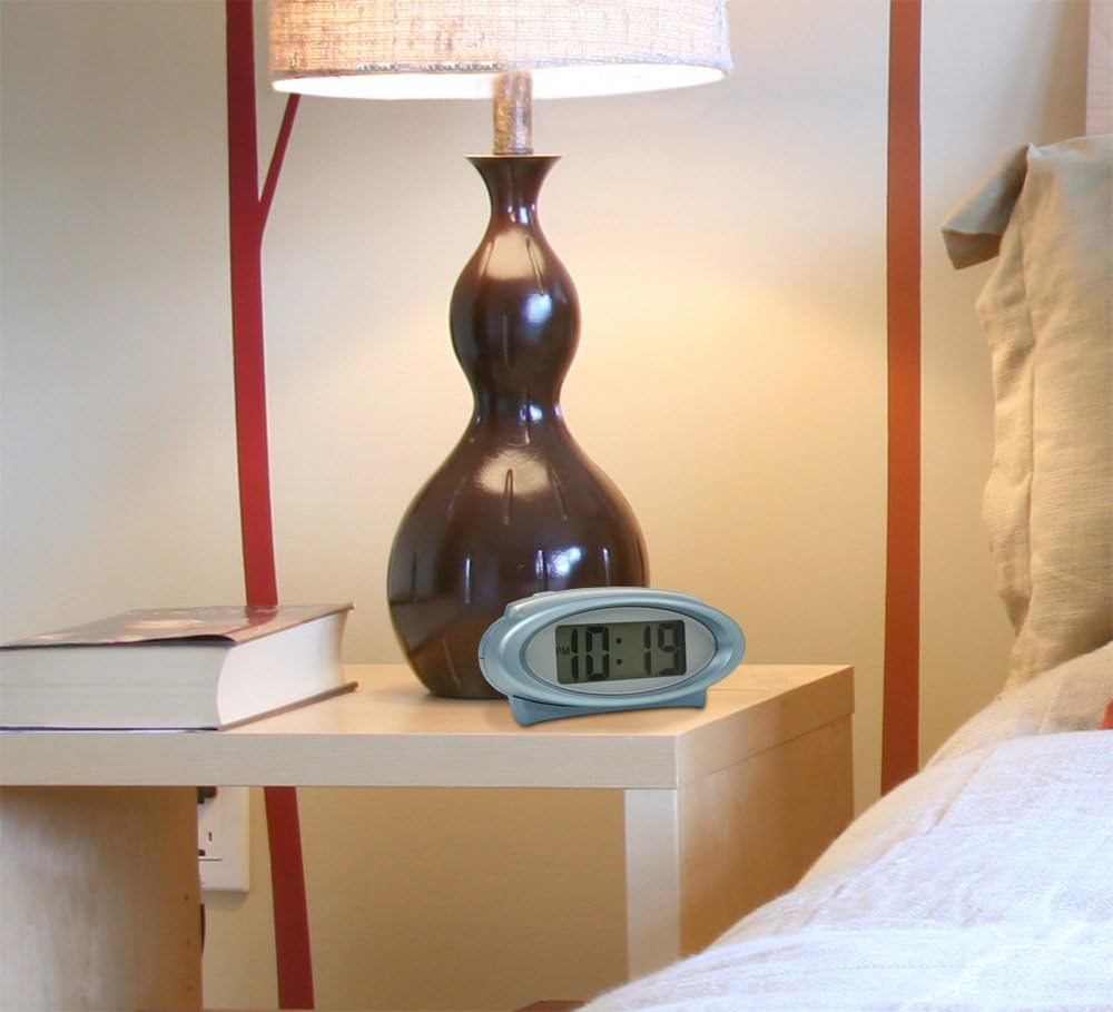 Equity by La Crosse Night Vision Alarm Clock with Super Glow Backlight