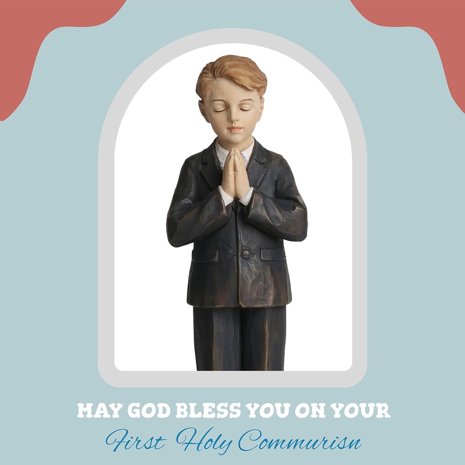 Grace4Joy Music Box Figurines Confirmation Religious Gifts