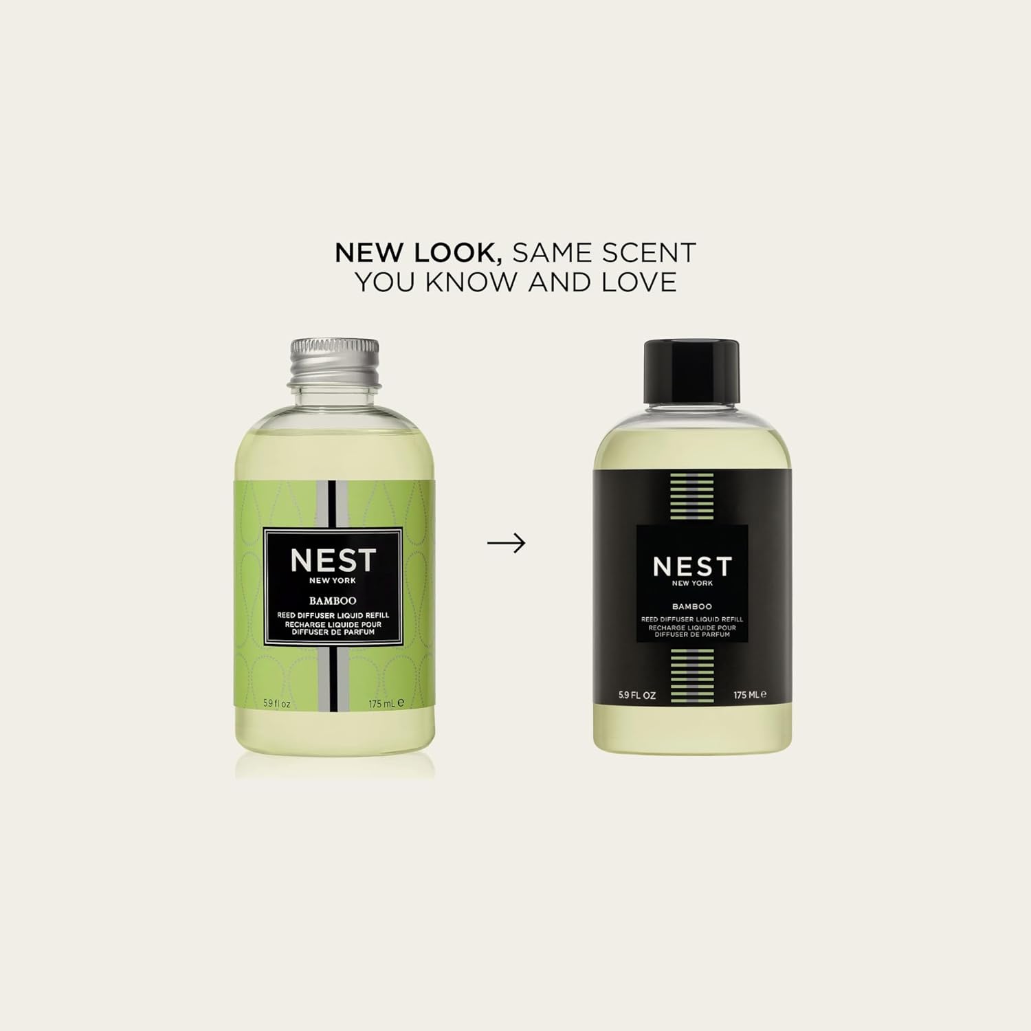 NEST New York Reed Diffuser Liquid Refill - Bamboo