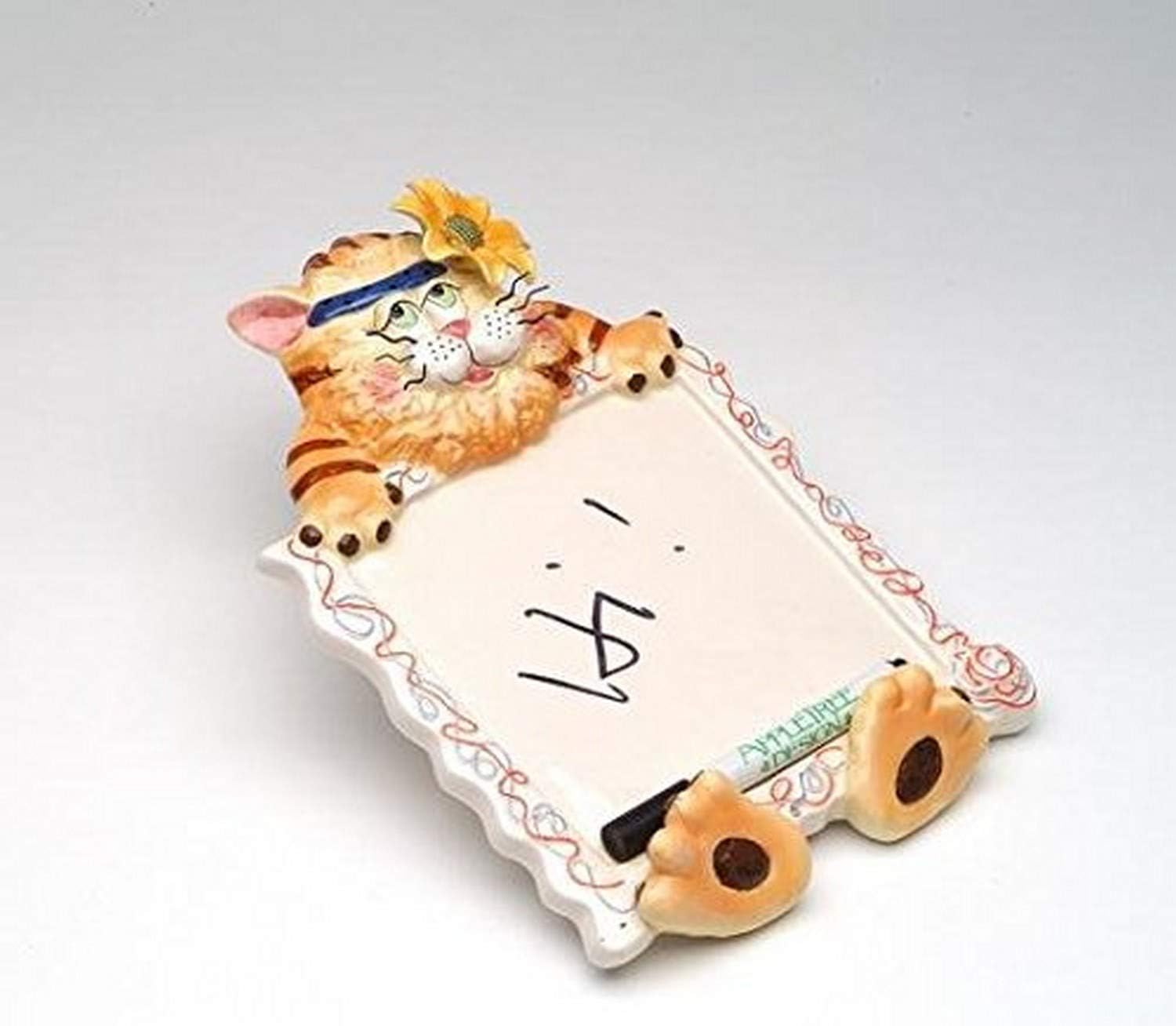 ATD 9 Inch Tiger with Flower Design Memo Board