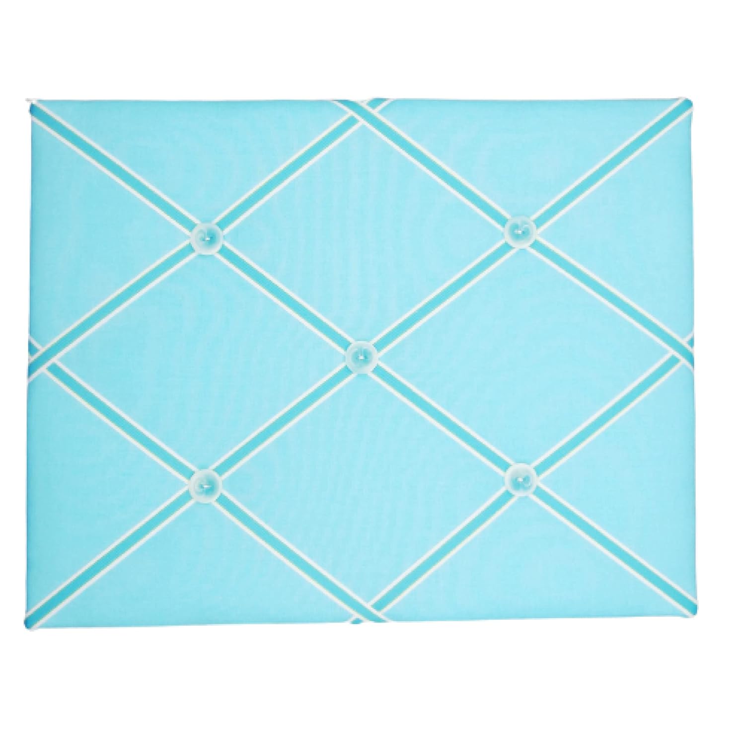 11x14 Bahama Blue Turquoise French Memory Board Bow Board