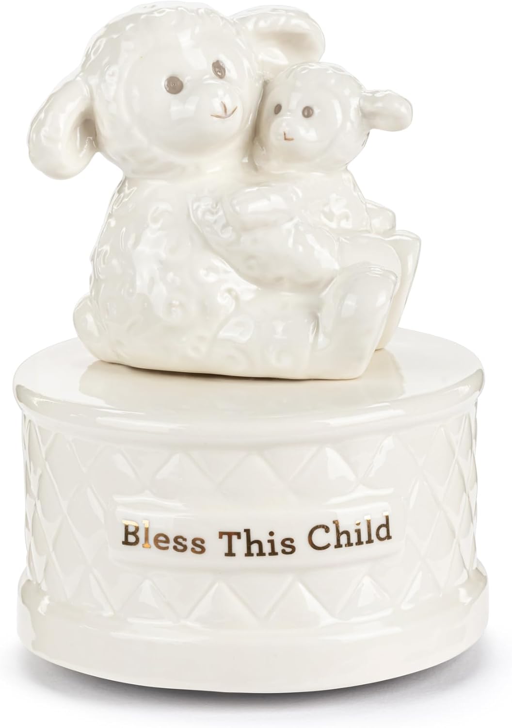 DEMDACO Wrapped in Prayer Baby Music Box Figurine