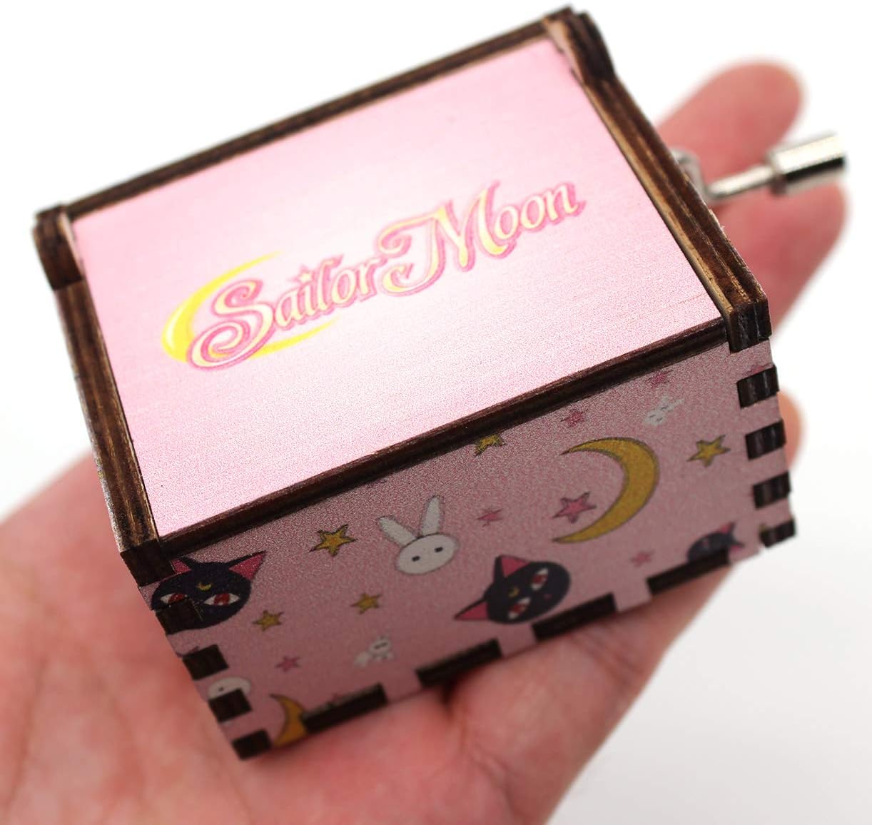 Ukebobo Wooden Music Box - Sailor Moon Theme