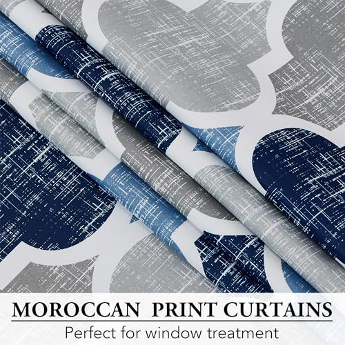 Beauoop 100 Blackout Curtains 50x84 2 Panels Grommet Top