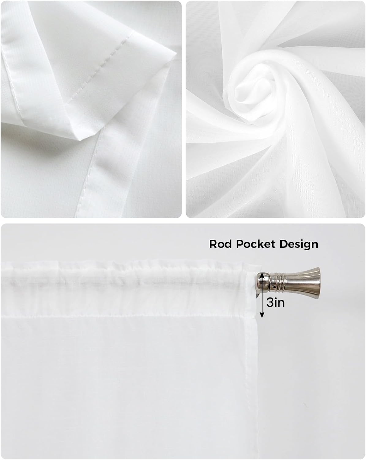 Sage Green Plaid Swag Valance for Small Kitchen Windows