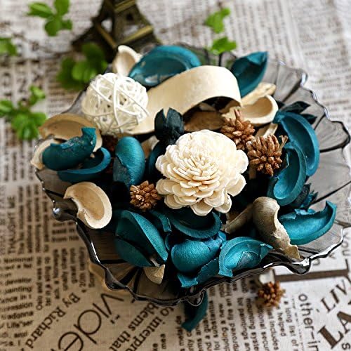 Qingbei Rina Ocean Breeze Potpourri with Blue Decor