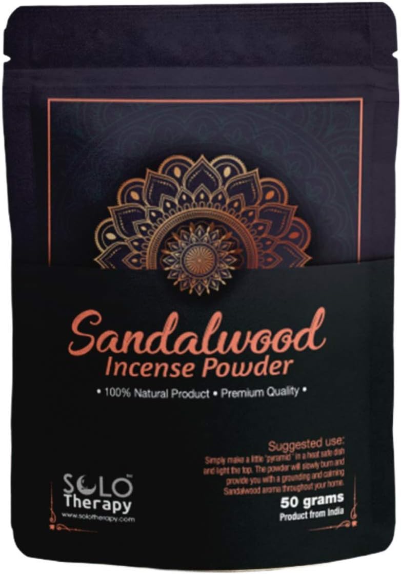 Sandalwood Incense Powder 50g Premium Natural