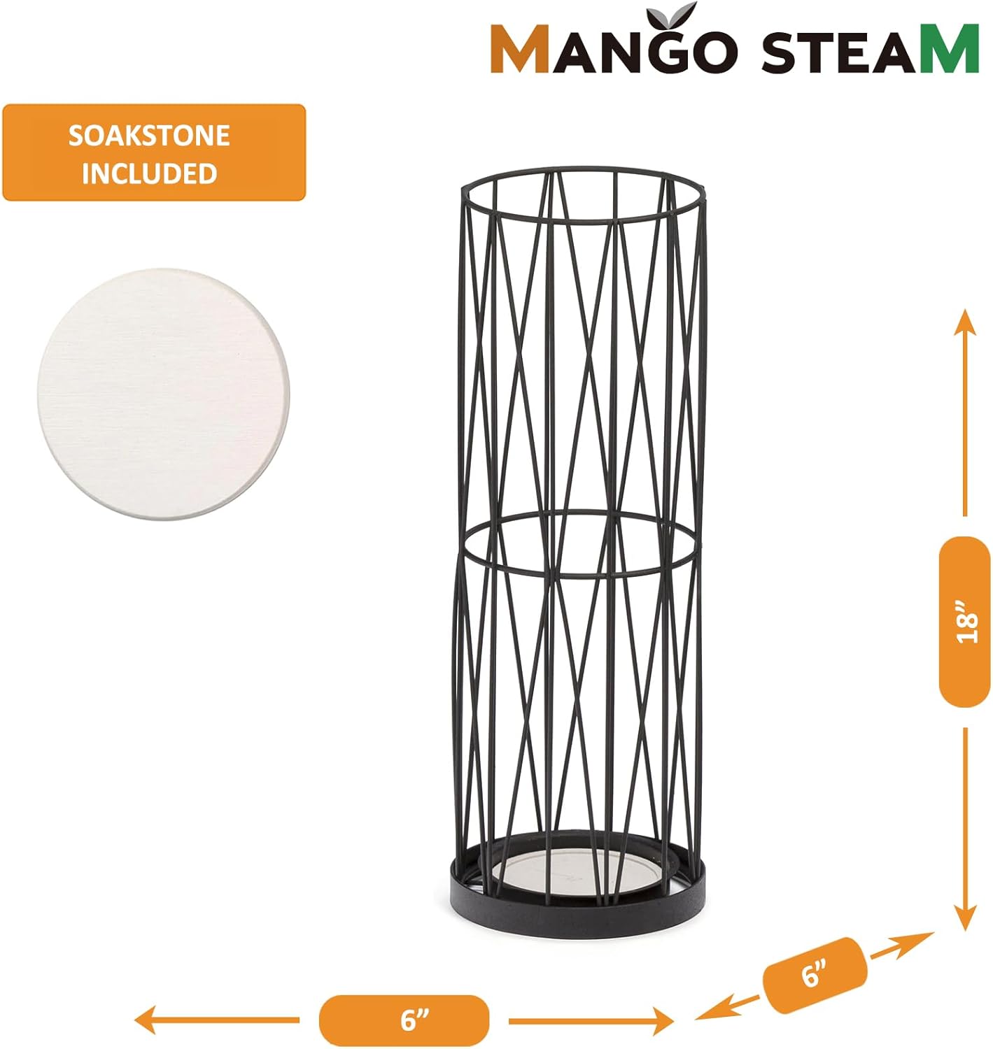 Mango Steam Pluvian Soakstone Umbrella Holder